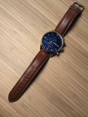 Holzkern Naturalist Chronograph_blue